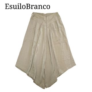 EsuiloBranco 変形 ガウチョ パンツ(カジュアルパンツ)