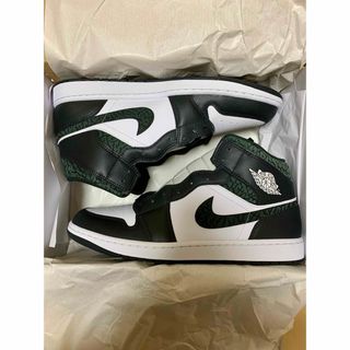 ナイキ(NIKE)のNike Air Jordan 1 Mid Panda Elephant30.5(スニーカー)