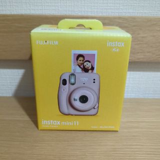 フジフイルム(富士フイルム)のFUJI FILM INSTAX MINI 11 BLUSH PINK チェキ(フィルムカメラ)