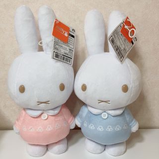 ミッフィー(miffy)のミッフィー ミッフィ ぬいぐるみ 2種セット(キャラクターグッズ)