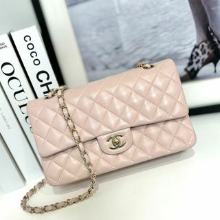 シャネル(CHANEL)のシャネル ラムスキン マトラッセ ショルダーバッグ ピンク(ショルダーバッグ)