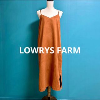 ローリーズファーム(LOWRYS FARM)のLOWRYSFARM ローリーズファーム 美品 洗える キャミワンピース(ひざ丈ワンピース)