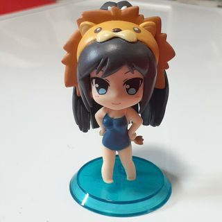 涼宮ハルヒの憂鬱　被り物を被った水着ハルヒフィギュア(キャラクターグッズ)