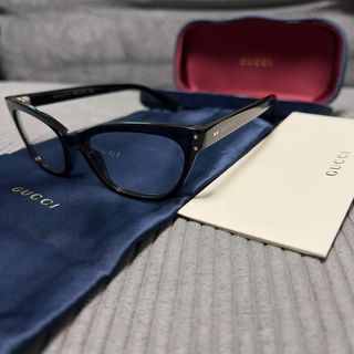 グッチ(Gucci)の【新品未使用】GUCCI グッチ 伊達メガネ アイウェア GG0570O(サングラス/メガネ)