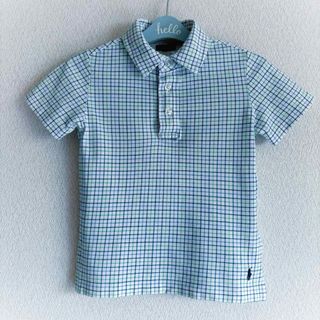 ポロラルフローレン(POLO RALPH LAUREN)のPOLO RALPH LAUREN 半袖シャツ チェックシャツ ポロシャツ100(Tシャツ/カットソー)