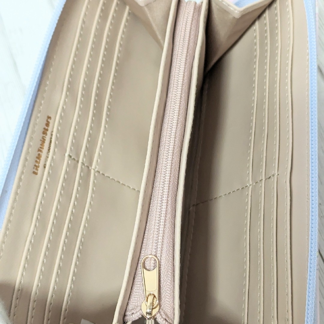 キキララ リトルツインスターズ 財布  ラウンドファスナー ピンク KL17 レディースのファッション小物(財布)の商品写真