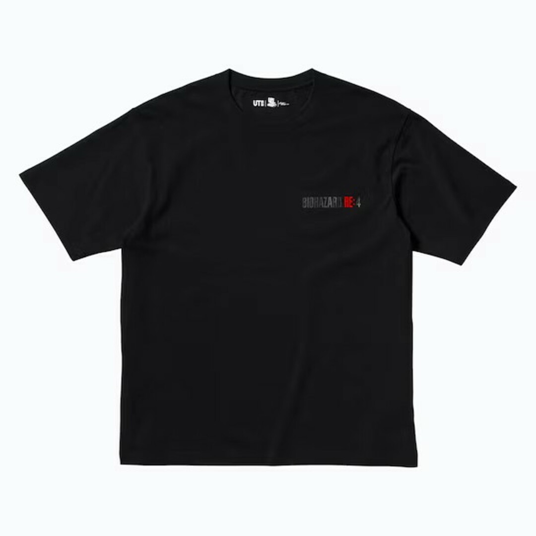 UNIQLO(ユニクロ)の新品未使用　ユニクロ UT バイオハザードre4 Tシャツ　Мサイズ　ブラック メンズのトップス(Tシャツ/カットソー(半袖/袖なし))の商品写真