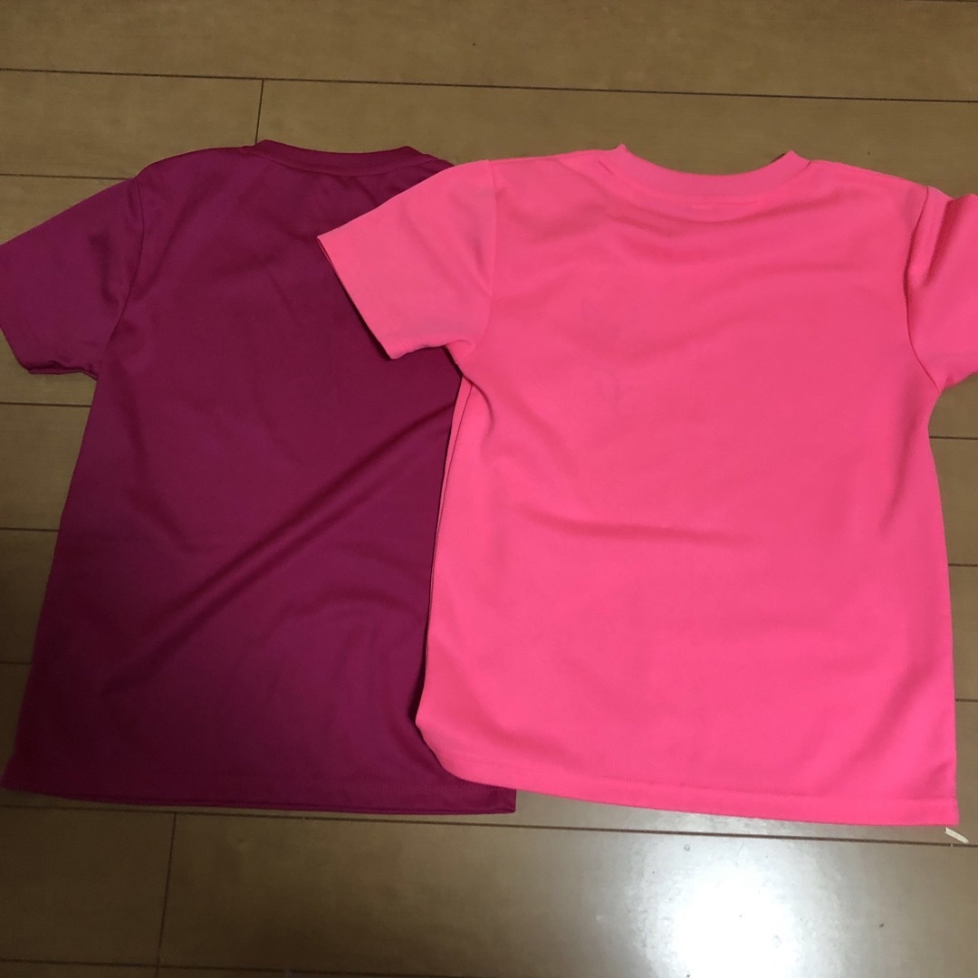 キッズ140 メッシュ半袖Tシャツ2枚セット！ キッズ/ベビー/マタニティのキッズ服女の子用(90cm~)(Tシャツ/カットソー)の商品写真