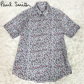 ポールスミス(Paul Smith)の美品✨ポールスミス リバティ フラワープリントシャツ　花柄シャツ　フローラル　M(シャツ)