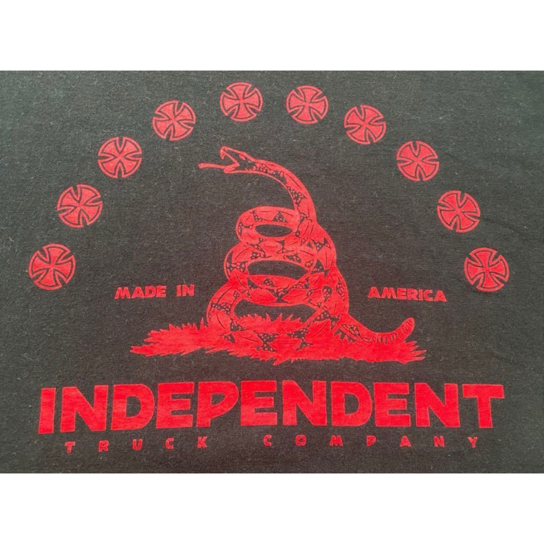 INDEPENDENT - 美品 90s USA製 INDEPENDENT OLD SKATE 黒 XL の INDEPENDENT - 美品 90s USA製 INDEPENDENT OLD SKATE 黒 XL の