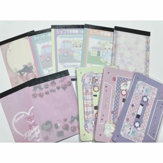 国内作家メモ(中古)まとめ売りセット③(ノート/メモ帳/ふせん)