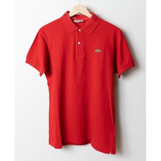 LACOSTE - CHEMISE LACOSTE　半袖赤ポロシャツ　ポロシャツ　赤ポロシャツ