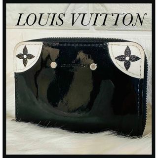 ルイヴィトン(LOUIS VUITTON)の【希少】ルイ ヴィトン ジッピーコインパース ヴェルニ ミロワール コインケース(コインケース)