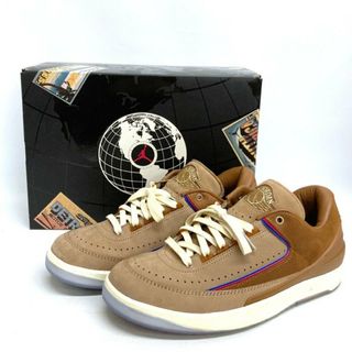 ナイキ(NIKE)の★NIKE ナイキ スニーカー DV7129-222 ×TWO18 AIR JORDAN 2 RETRO LOW SP ROCKY TAN  ツーエイティーン エアジョーダン2 レトロ ロッキータン ブラウン size28cm(スニーカー)