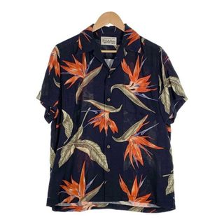 WACKO MARIA - WACKO MARIA ワコマリア BIRDS OF PARADISE 極楽鳥 オープンカラーレーヨンシャツ Size M