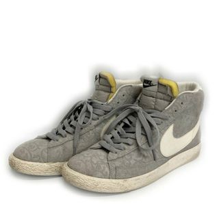 ナイキ(NIKE)の★NIKE ナイキ BLAZER MID PRM VNTG ブレーザーミッドプレミアムビンテージ 638261-012 スニーカー グレー size27cm(スニーカー)