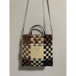 ハンドメイド　PPバンド　バック(バッグ)