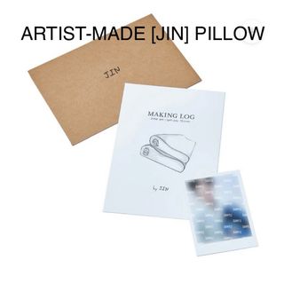 ボウダンショウネンダン(防弾少年団(BTS))のBTS、ジン、MADE [JIN] PILLOWフォトカード1枚&メイキングログ(アイドルグッズ)