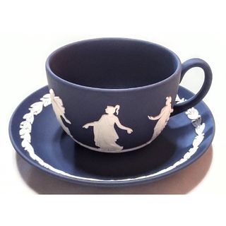 ウェッジウッド(WEDGWOOD)の大人気のブランド食器(ウェッジウッド 高級ジャスパー ダンシングアワー)新品格安(グラス/カップ)