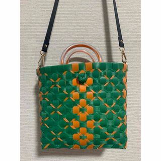 ハンドメイド　PPバンド　バック(バッグ)