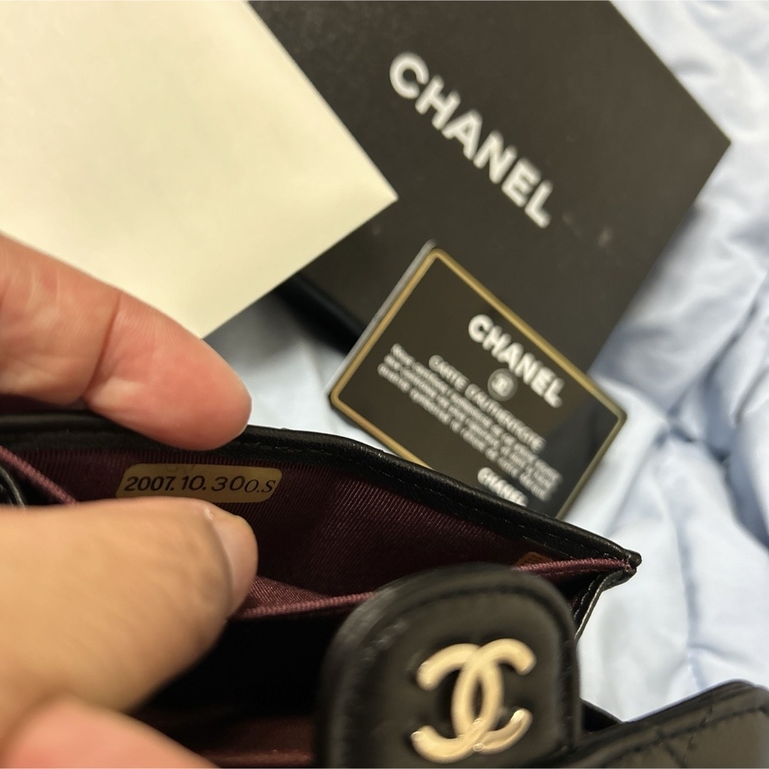 CHANEL(シャネル)のシャネル マトラッセ コインケース ブラック レディースのファッション小物(コインケース)の商品写真