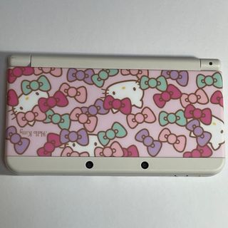 ニンテンドウ(任天堂)のNintendo3DS ハローキティカバーver(携帯用ゲーム機本体)