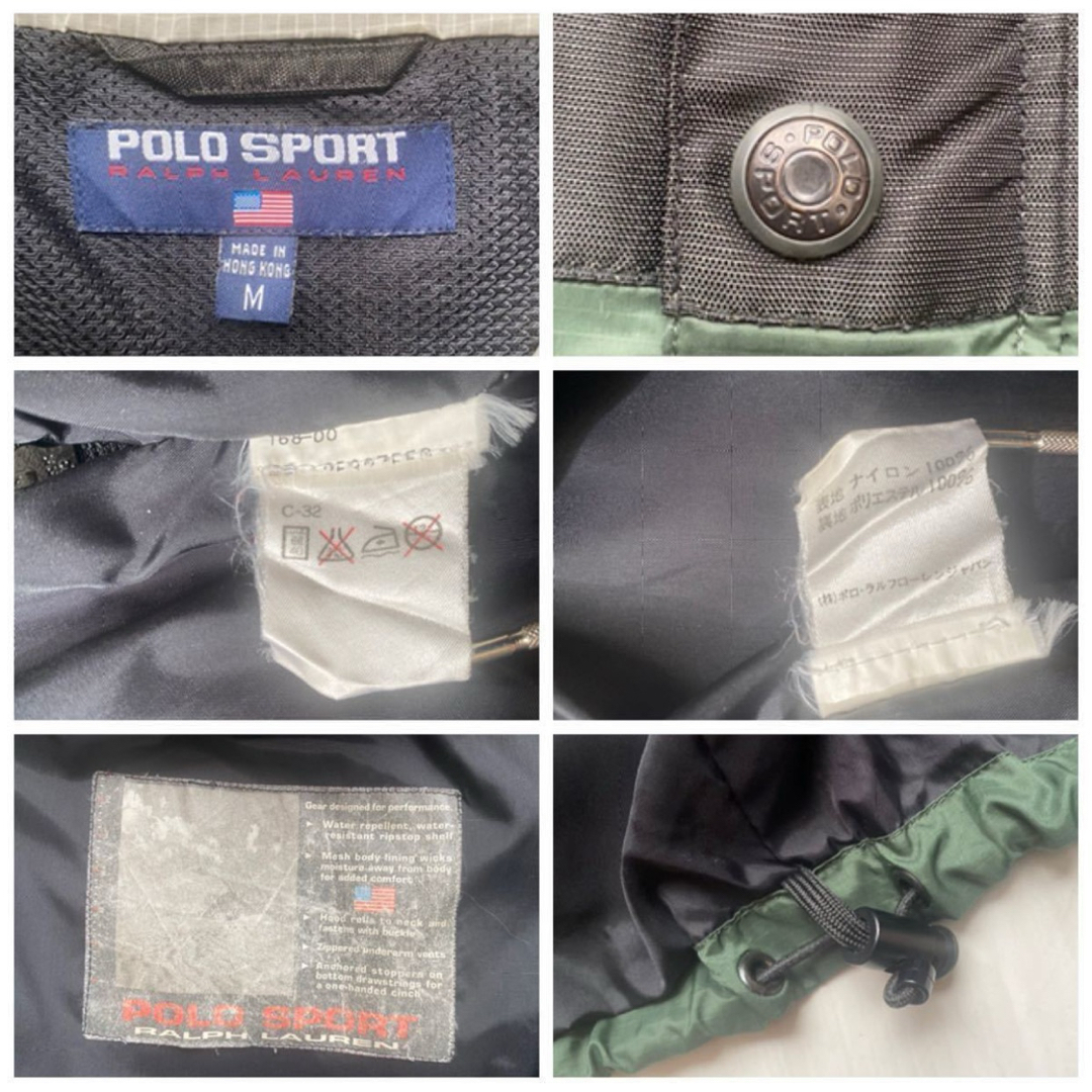美品 90s POLO SPORT ポロスポーツ マウンテン パーカー 切替 L 美品 90s POLO SPORT ポロスポーツ マウンテン パーカー 切替 L