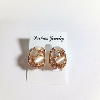 ビジュー クリアピアス(ピアス)