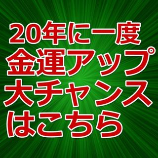 20年に一度の金運アップ大チャンスを手に入れる２アイテム　金運最強お守り 003(インテリア雑貨)