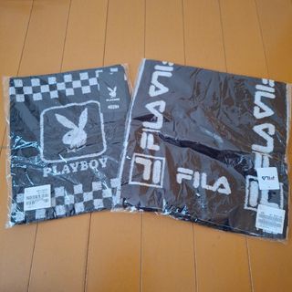 フィラ(FILA)のFILA & PLAYBOY　フェイスタオル　スポーツタオル　2枚セット ②(タオル/バス用品)