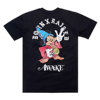 ワコマリア(WACKO MARIA)の日本未発売 BORN X RAISED Awake New York 黒 L(Tシャツ/カットソー(半袖/袖なし))