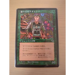 マジックザギャザリング(マジック：ザ・ギャザリング)のMTG　葉の王エラダムリー　日本語版(シングルカード)