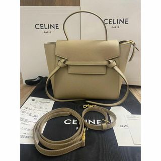 セリーヌ(celine)のCELINE セリーヌ ベルトバッグ マイクロ セリーヌ(ショルダーバッグ)