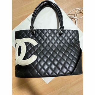 シャネル(CHANEL)のCHANEL カンボンライン ラージトートバッグ  (トートバッグ)