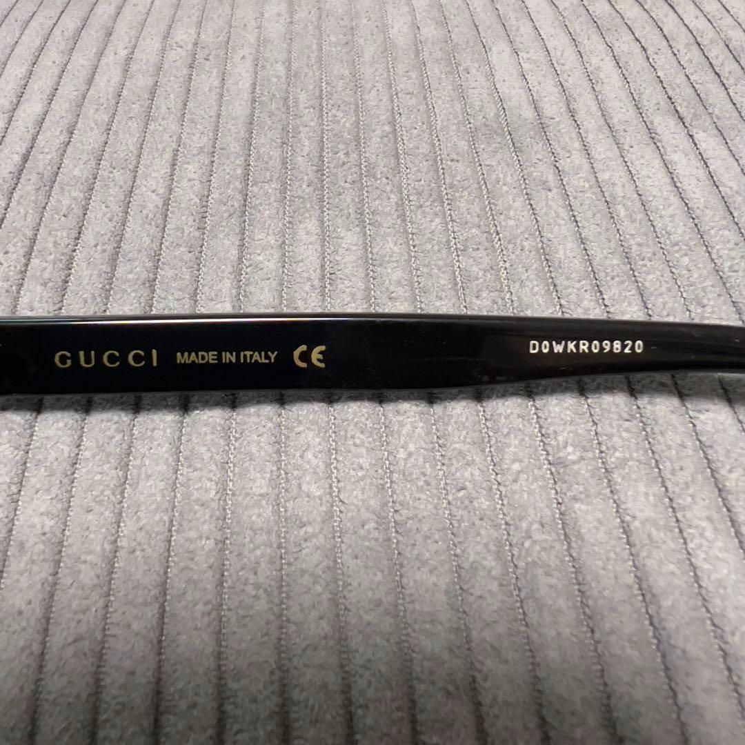 Gucci(グッチ)の新品 GUCCI グッチ ブルーレンズサングラス ブラック アジアンフィット メンズのファッション小物(サングラス/メガネ)の商品写真