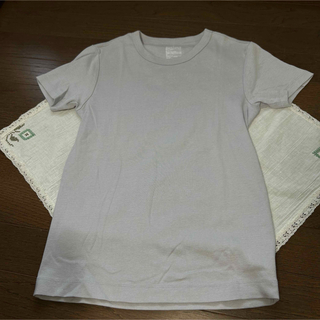 ムジルシリョウヒン(MUJI (無印良品))の無印良品　半袖Tシャツ　グレー　M(Tシャツ(半袖/袖なし))