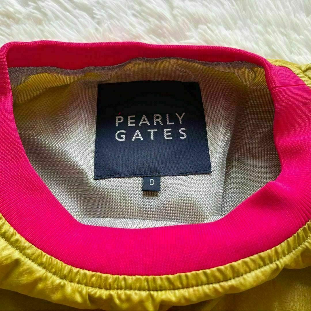 PEARLY GATES(パーリーゲイツ)のパーリーゲイツ　レディース　プルオーバー　ウインドブレーカー　スニード　千鳥柄 スポーツ/アウトドアのゴルフ(ウエア)の商品写真