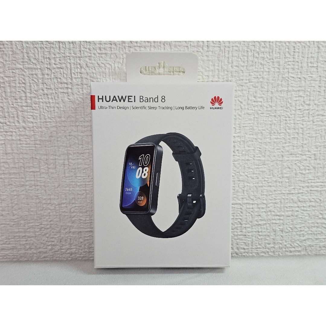 【値下げ！】HUAWEI Band 8（ミッドナイトブラック） スマホ/家電/カメラのスマホアクセサリー(その他)の商品写真