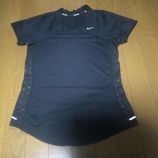 ナイキ(NIKE)の程度良好 NIKE running DRI-FIT 機能性 プラティクス シャツ(Tシャツ(半袖/袖なし))