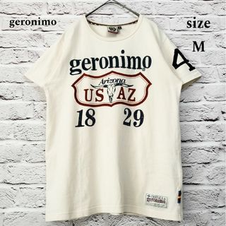 【ロゴ刺繍】ジェロニモ geronimo 両面アーム プリント Tシャツ(Tシャツ/カットソー(半袖/袖なし))