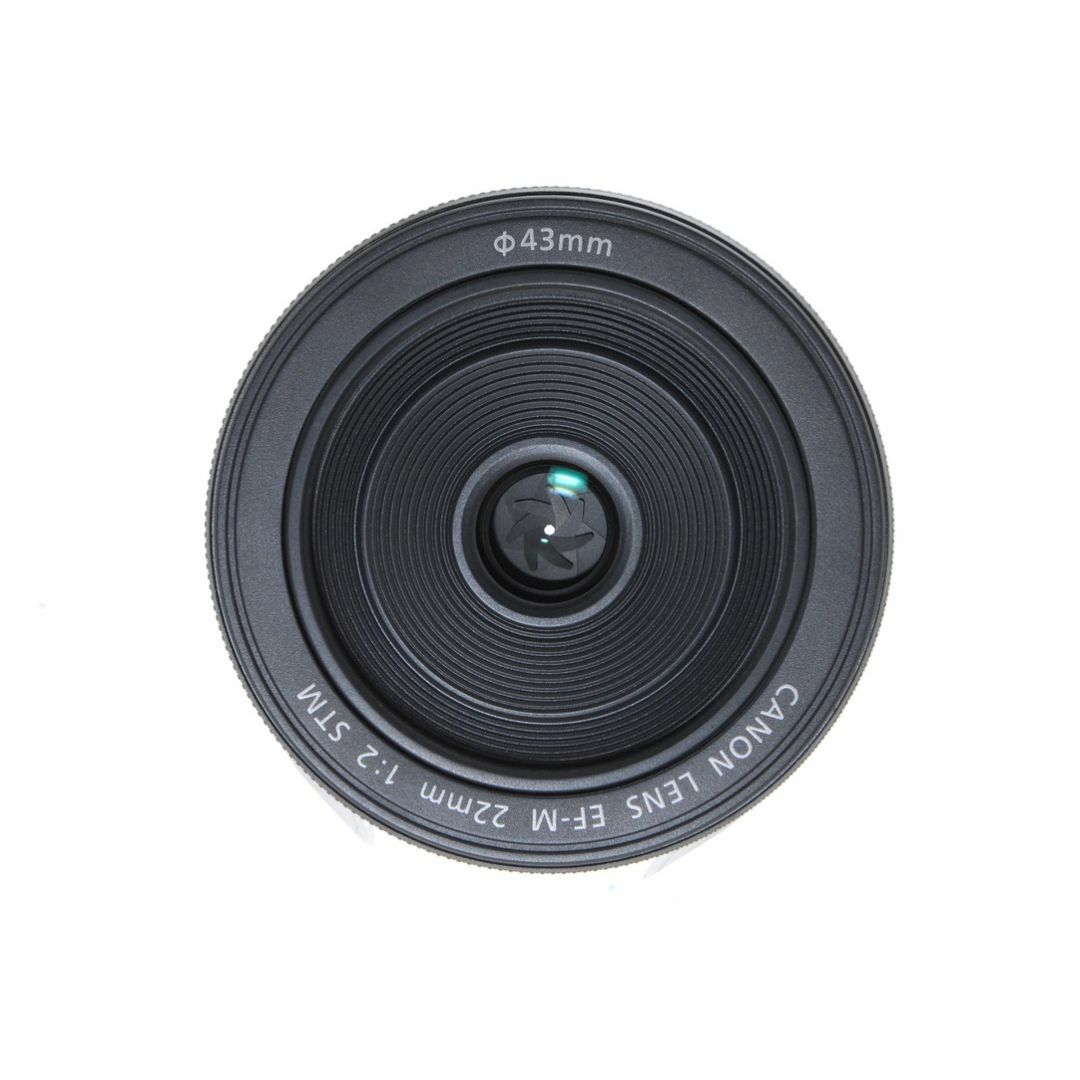 Canon(キヤノン)の❤️極薄パンケーキ単焦点！ボケ味もしっかり★キヤノン EF-M 22mm❤️ スマホ/家電/カメラのカメラ(レンズ(単焦点))の商品写真