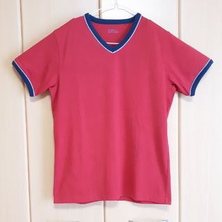 ユニクロ(UNIQLO)の00s オールド　ユニクロ リンガー Tシャツ Vネック(Tシャツ/カットソー(半袖/袖なし))