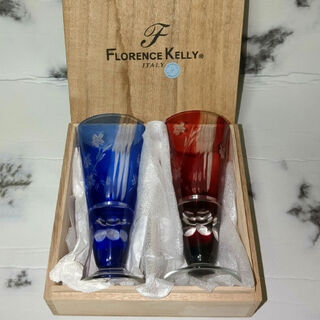 FLORENCE KELLY ペアグラス　　　フローレンスケリー ITALY(グラス/カップ)