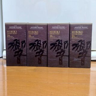 サントリー(サントリー)の【正規品】サントリー　ウイスキー響21年 700ml 　空箱　4セット(ウイスキー)