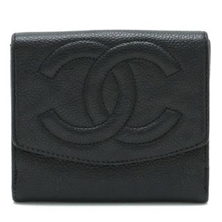 シャネル(CHANEL)のシャネル ココマーク 2つ折財布 二つ折り Wホック財布 （12381107）(財布)