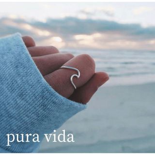 プラヴィダ(Pura Vida)のpura vida＊プラ ヴィダ ウェーブ リング  指輪 / シルバー(リング(指輪))