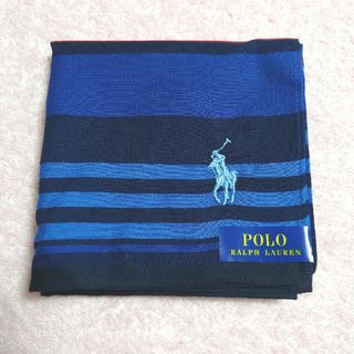 ラルフローレン(Ralph Lauren)のラルフローレン　ハンカチ　ストライプ(ハンカチ/ポケットチーフ)