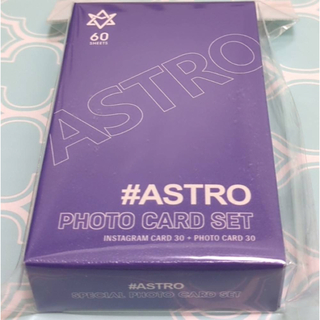 アストロ(ASTRO)のラスト1点❣️astro カード60枚入り(K-POP/アジア)