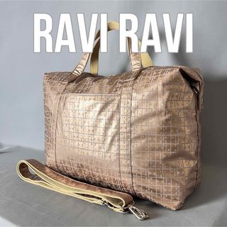 RaviRavi ヤマト屋 日本製 軽量 多機能 2way ボストン ピンク(ボストンバッグ)