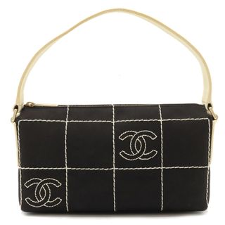 シャネル(CHANEL)のシャネル チョコバー ココマーク ハンドバッグ （12420591）(ハンドバッグ)